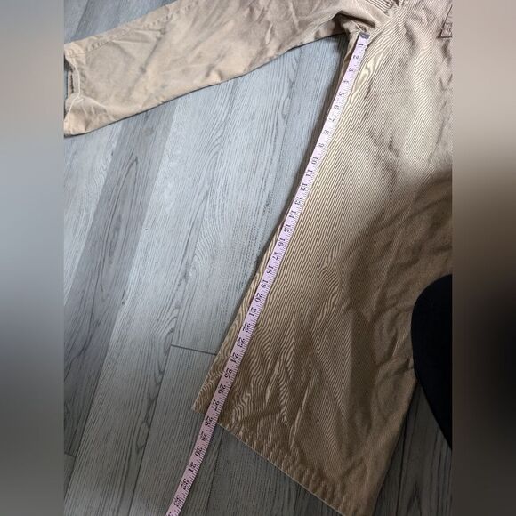 Nili Lotan Tan High Rise Wide Leg Pants Size 12 - Picture 7 of 7